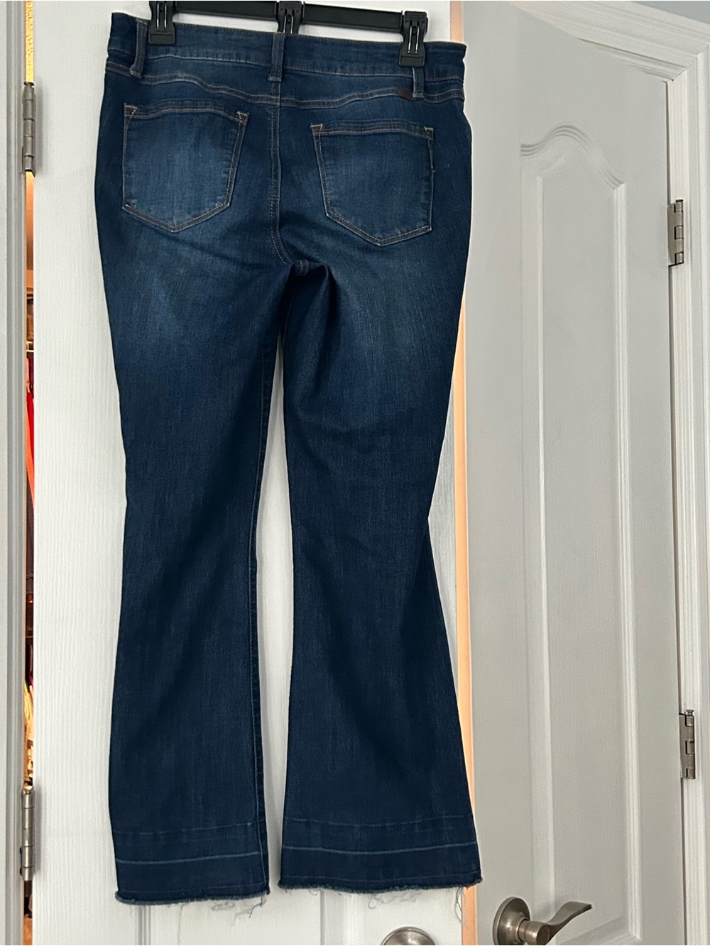 1822 Denim Dark Blue Flare Jeans